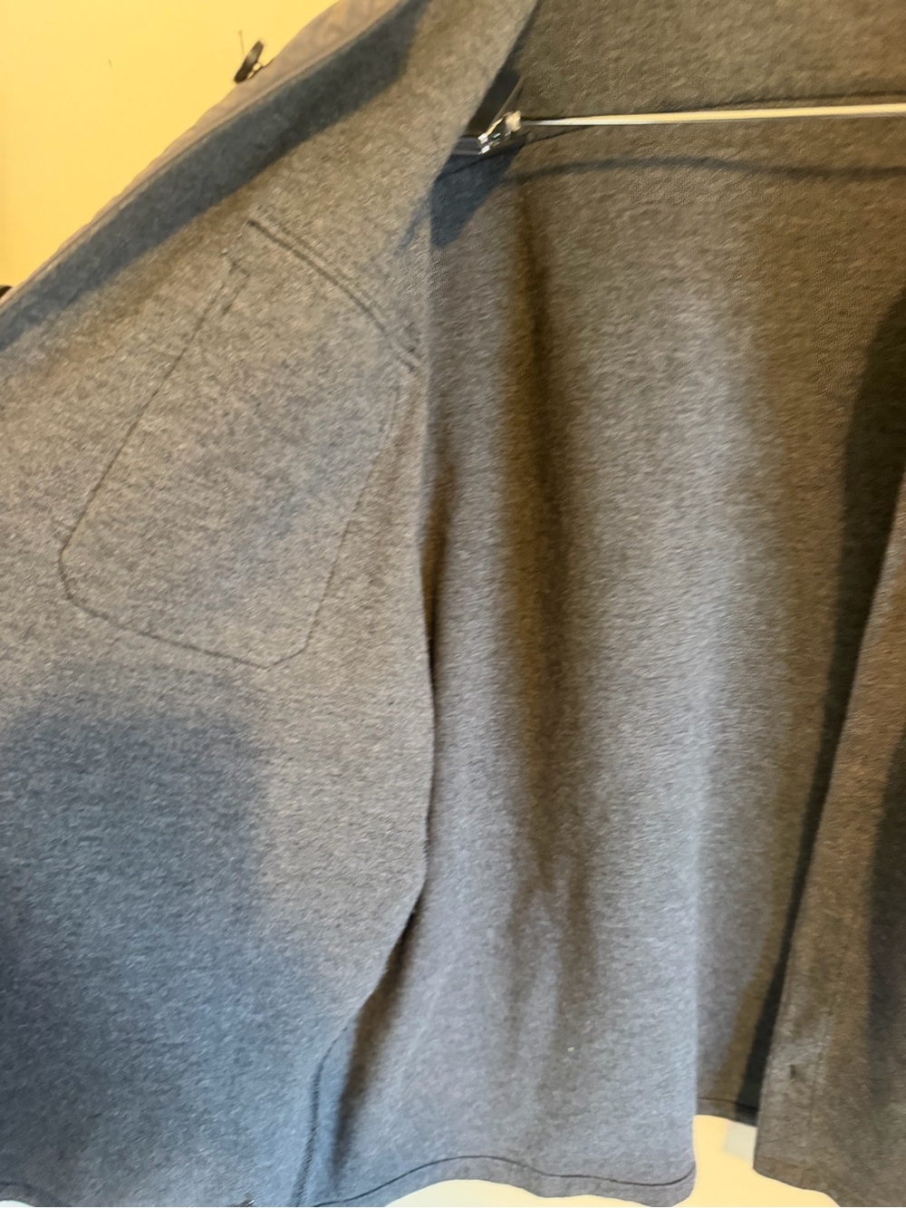 Polo Ralph Lauren Men’s XL Gray Brushed Fleece Shirt Jacket Overshirt Shacket - Picture 7 of 8